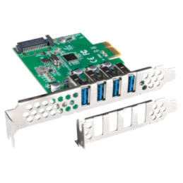 Card extensie PC: PCIe; PCIe,SATA,USB A soclu x4; 5Gbps; 0÷50°C