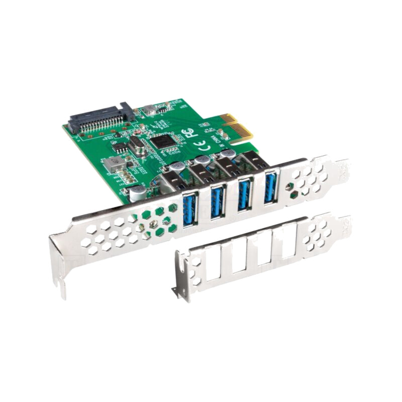 Card extensie PC: PCIe; PCIe,SATA,USB A soclu x4; 5Gbps; 0÷50°C Card extensie PC: PCIe; PCIe,SATA,USB A soclu x4; 5Gbps; 0÷50°C