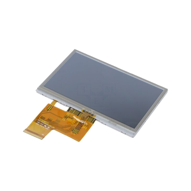 Afişaj: TFT; 4,3"; 480x272; Ilum: LED; Dim: 105,5x67,2x4mm; 3÷3,6VDC