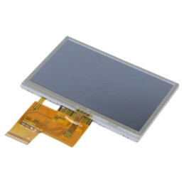 Afişaj: TFT; 4,3"; 480x272; Ilum: LED; Dim: 105,5x67,2x4mm; 3÷3,6VDC