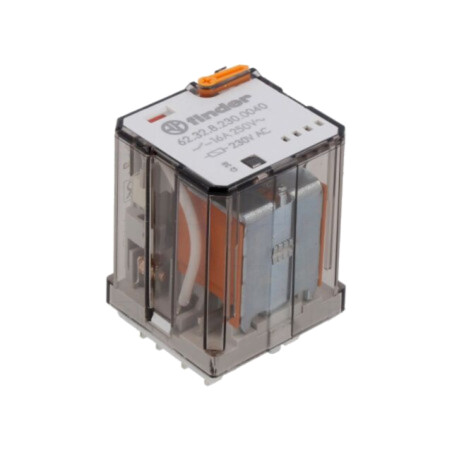 Releu: electromagnetic de putere; DPDT; Ubobină: 230VAC; 62.32