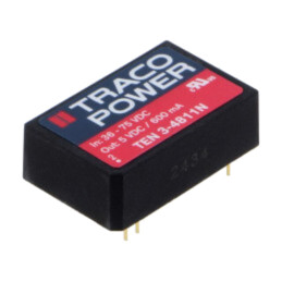 Convertor: DC/DC; 3W; Uintr: 36÷75VDC; Uieş: 5VDC; Iieş: 600mA; DIP24