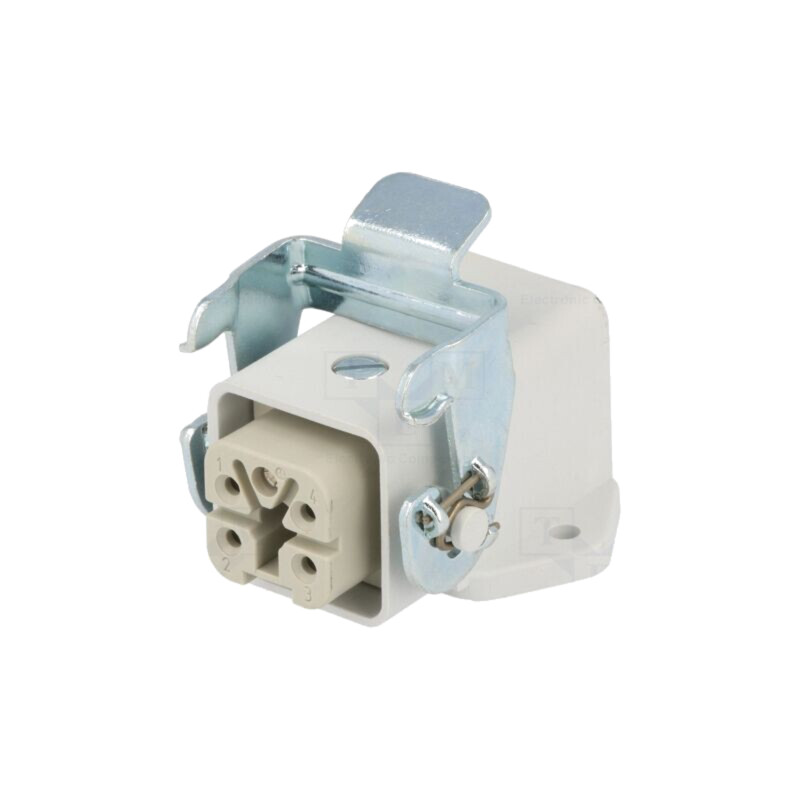 Conector: HDC; soclu; mamă; EPIC KIT; PIN: 5; 23A; 400V; 4+PE; 21x21mm Conector: HDC; soclu; mamă; EPIC KIT; PIN: 5; 23A; 400V; 4+PE; 21x21mm