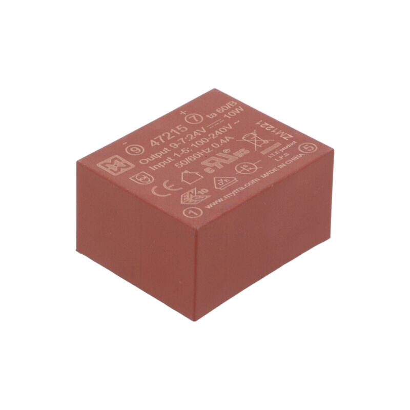 Convertor: AC/DC; 10W; Uintr: 85÷265VAC,120÷370VDC; Uieş: 24VDC