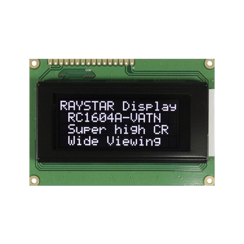 Afişaj: LCD; alfanumerice; VA Negative; 16x4; 87x60x13,6mm; LED
