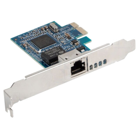 Card extensie PC: PCIe; PCIe,RJ45 soclu; brăţară pe slot; 1Gbps