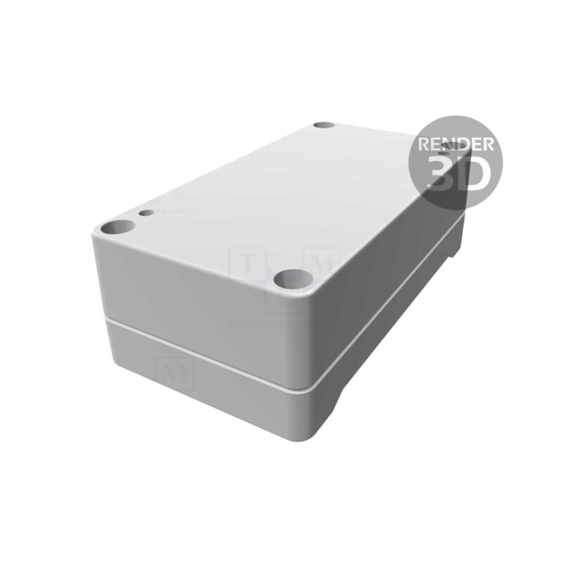 Carcasă: universală; X: 65mm; Y: 120mm; Z: 40mm; 1555; policarbonat Carcasă: universală; X: 65mm; Y: 120mm; Z: 40mm; 1555; policarbonat
