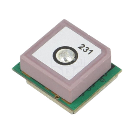 Modul: GPS/QZSS; ±2,5m; GPS; -161dBm; 3÷4,3VDC; 9,6kbps; 10Hz; UART