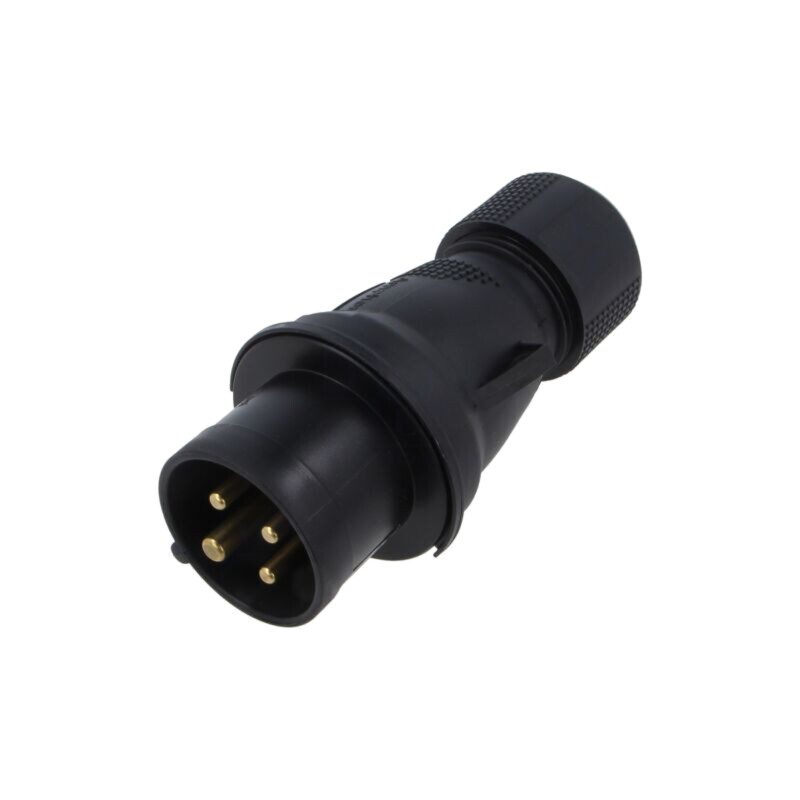 Conector: alimentare AC trifazate; IP&S; 16A; 415V; 415VAC; mufă Conector: alimentare AC trifazate; IP&S; 16A; 415V; 415VAC; mufă