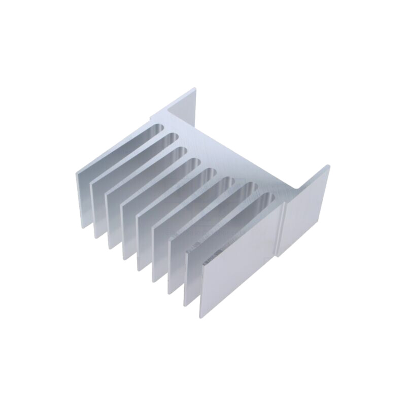 Radiator: extrudat; cu aripioare; aluminiu; L: 50mm; W: 114,2mm Radiator: extrudat; cu aripioare; aluminiu; L: 50mm; W: 114,2mm
