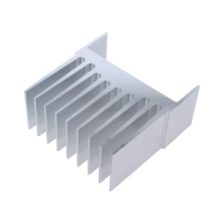 Radiator: extrudat; cu aripioare; aluminiu; L: 50mm; W: 114,2mm