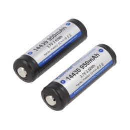 Acumul: Li-Ion; 14430,4/5AA; 3,7V; 950mAh; Ø14,3x45,8mm; 1,8A