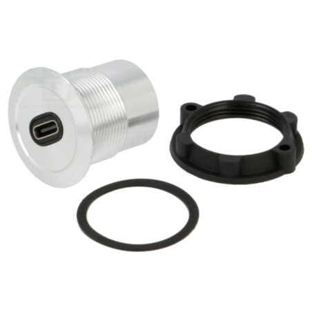 Adaptor; USB C soclu,din ambele părţi; Filet: M22; 1÷10mm