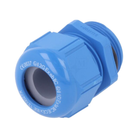 Garnitură de etanşare; M50; 1,5; IP68; poliamidă; albastră