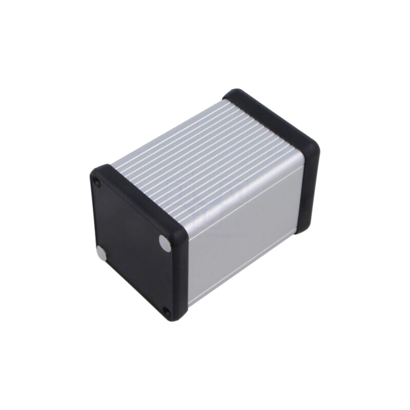 Carcasă: cu panou; 1455; X: 54mm; Y: 80mm; Z: 54mm; aluminiu; gri Carcasă: cu panou; 1455; X: 54mm; Y: 80mm; Z: 54mm; aluminiu; gri