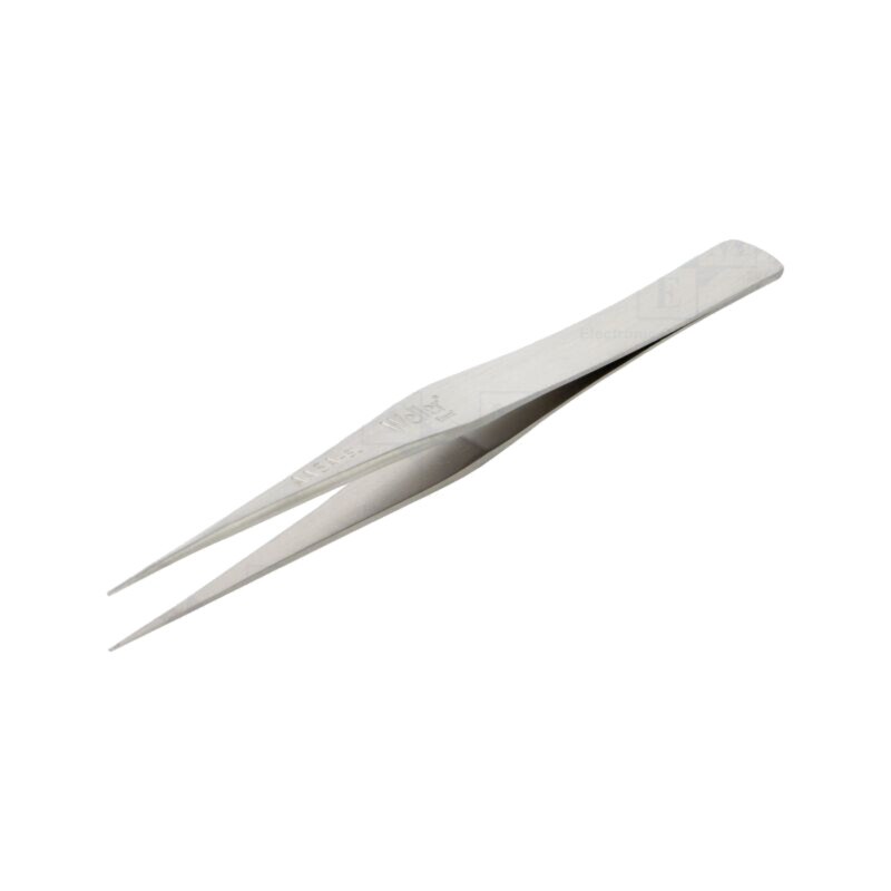 Pensetă; 125mm; pt.lucrări de precizie; Tip pensetă: drept Pensetă; 125mm; pt.lucrări de precizie; Tip pensetă: drept