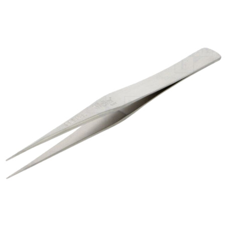 Pensetă; 125mm; pt.lucrări de precizie; Tip pensetă: drept