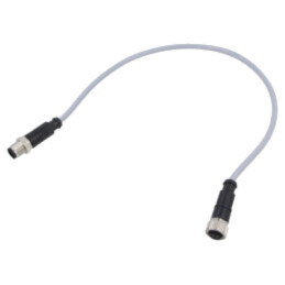 Cablu: pentru senzori/automatizări; PIN: 4; mufă; PVC; 0,5m