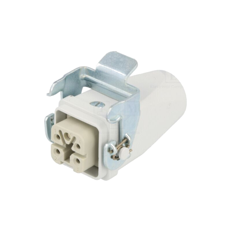 Conector: HDC; soclu; mamă; EPIC KIT; PIN: 5; 23A; 400V; 4+PE; drept