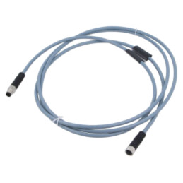 Cablu: pentru senzori/automatizări; PIN: 3; drept; 2m; mufă; 60VDC