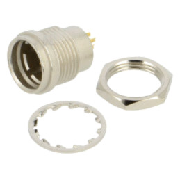 Conector: circular; soclu; tată; HR25; 1A; 42VDC; 30VAC; PIN: 6; drept