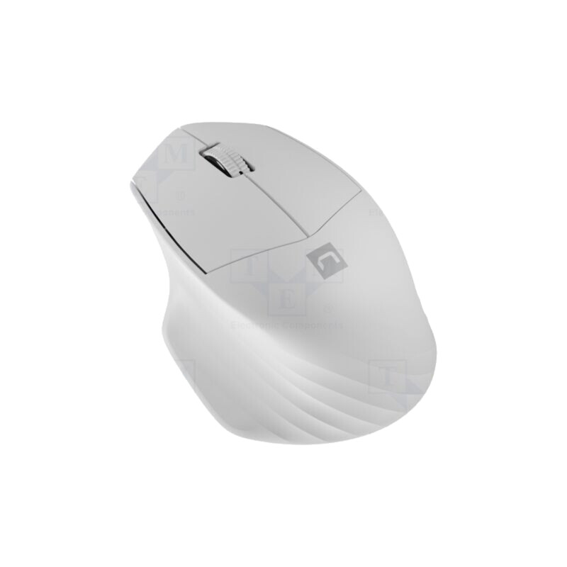 Mouse; albă; USB A; fără fir,optic; Nr.butoane: 3; 10m