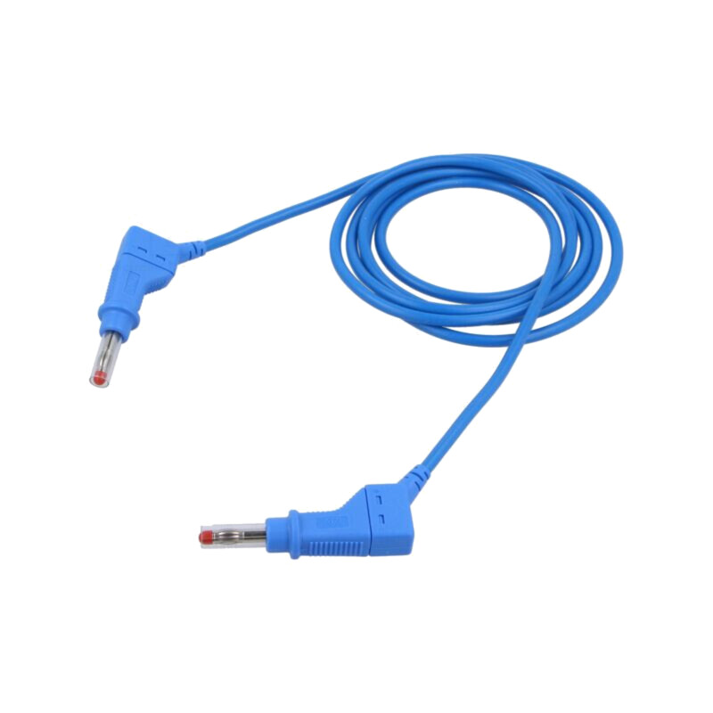 Cablu de măsurare; 19A; mufă banană 4 mm,din ambele părţi
