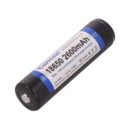 Acumul: Li-Ion; 18650,MR18650; 3,7V; 2600mAh; Ø18,8x69mm; 15A