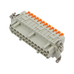 Conector: HDC; inserturi de contact; mamă; CSH; PIN: 24; 16A; 600V