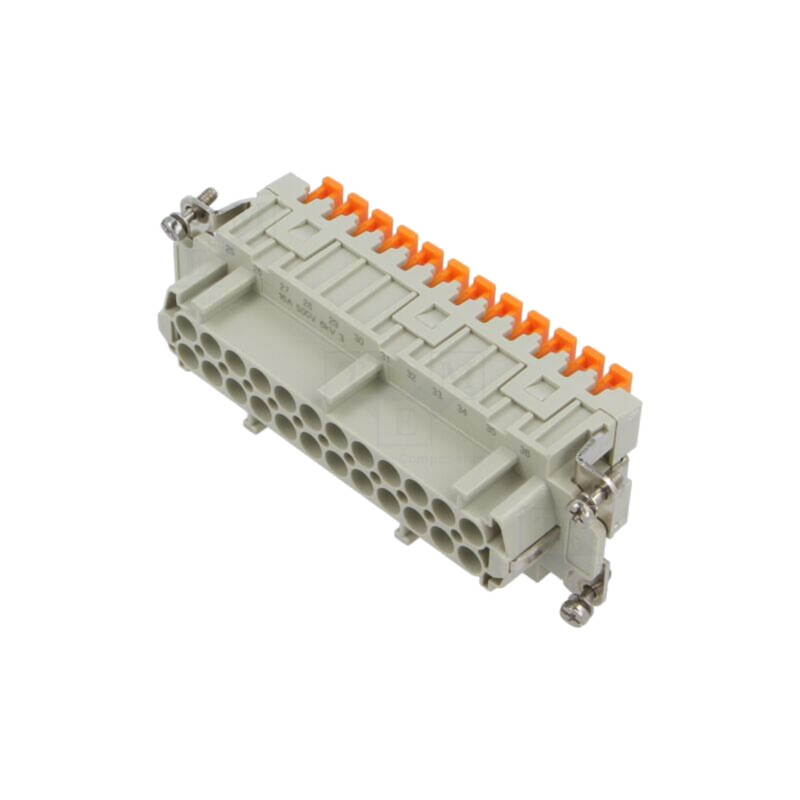 Conector: HDC; inserturi de contact; mamă; CSH; PIN: 24; 16A; 600V