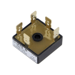 Punte redresoare: trifazat; Urmax: 1,4kV; If: 27A; Ifsm: 550A; THT