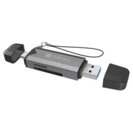 Cititor card: memorie; USB A mufă,USB C mufă; OTG,USB 3.1; 5Gbps