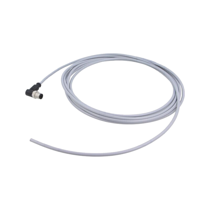 Conector: M12; mufă; tată; PIN: 4; în unghi; cabluri; 5m
