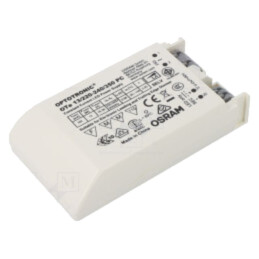 Alimentator: pulsatoriu; LED; 13W; 18÷38VDC; 350mA; 198÷264VAC