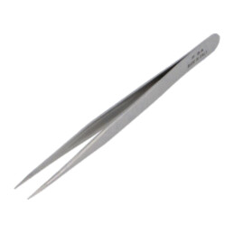 Pensetă; 120mm; pt.lucrări de precizie; Tip pensetă: drept
