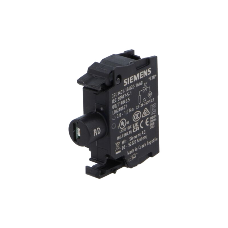 Element de iluminare; 22mm; 3SU1.5; -25÷70°C; Ilum: LED; frontală