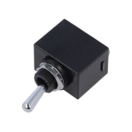 Comutator: basculant; Poz: 2; SPDT; ON-OFF; 6A/250VAC; 10A/30VDC