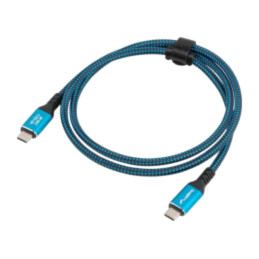 Cablu; USB 4.0; USB C mufă,din ambele părţi; nichelat; 2m; cutie