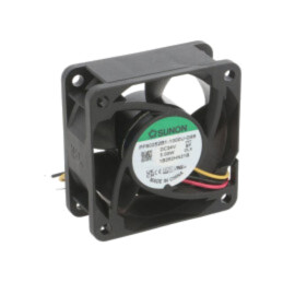 Ventilator: DC; axial; 24VDC; 60x60x25mm; 62m3/h; 41,7dBA; bilă