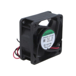 Ventilator: DC; axial; 24VDC; 60x60x25mm; 49,25m3/h; 37,5dBA; bilă
