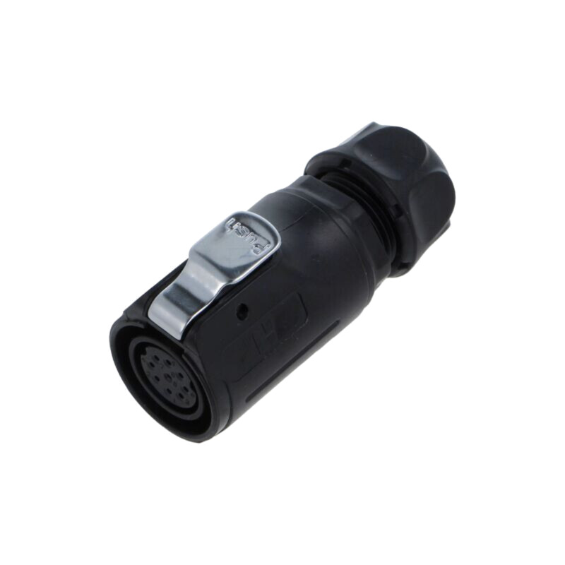Conector: circular; mufă; mamă; 02; 5A; 250V; PIN: 9; IP67; drept Conector: circular; mufă; mamă; 02; 5A; 250V; PIN: 9; IP67; drept