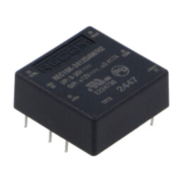 Convertor: DC/DC; 10W; Uintr: 9÷36VDC; Uieş: 12VDC; Uieş2: -12VDC