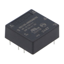 Convertor: DC/DC; 10W; Uintr: 18÷75VDC; Uieş: 5VDC; Iieş: 2A; 1"x1"