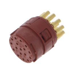 Conector: M23; inserturi de contact; PIN: 17; lipire; 7A; 50V
