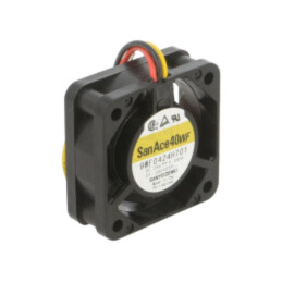 Ventilator: DC; axial; 12VDC; 60x60x25mm; 53,28m3/h; 40,7dBA; bilă