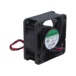 Ventilator: DC; axial; 12VDC; 60x60x25mm; 49m3/h; 37,5dBA; bilă