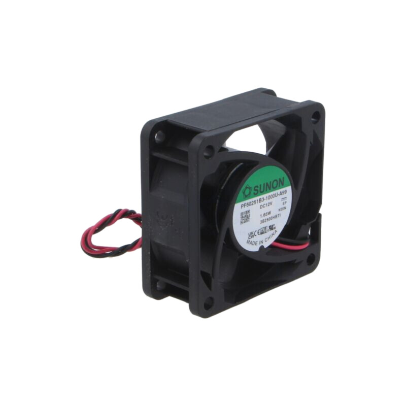 Ventilator: DC; axial; 12VDC; 60x60x25mm; 49m3/h; 37,5dBA; bilă Ventilator: DC; axial; 12VDC; 60x60x25mm; 49m3/h; 37,5dBA; bilă
