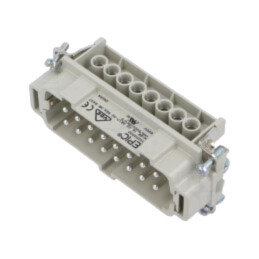 Conector: HDC; inserturi de contact; tată; EPIC H-BE; PIN: 16; 16A