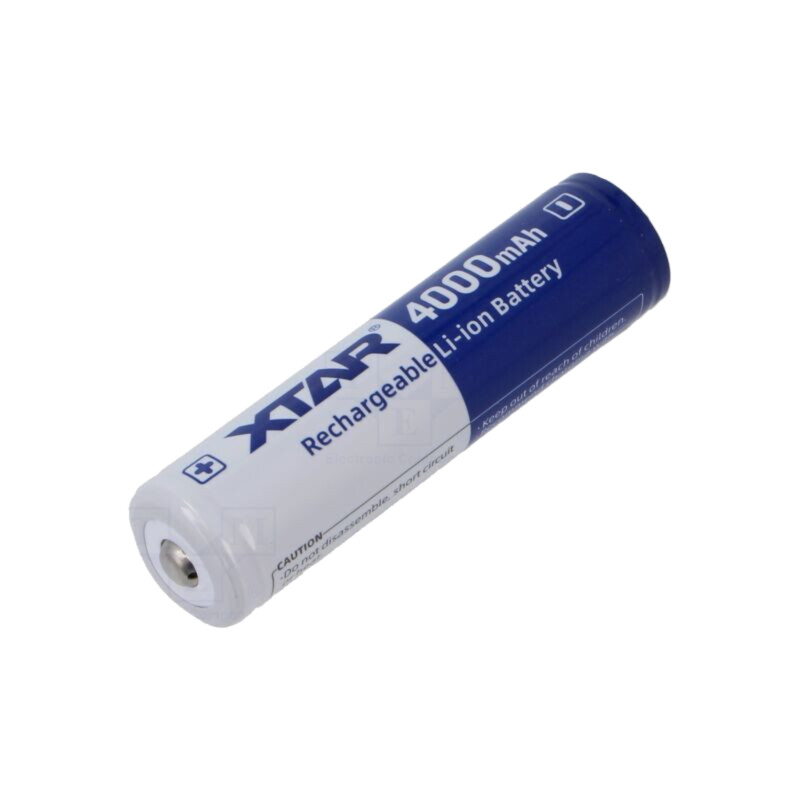 Acumul: Li-Ion; 18650,MR18650; 3,6V; 4000mAh; Ø18,7x69,2mm; 10A Acumul: Li-Ion; 18650,MR18650; 3,6V; 4000mAh; Ø18,7x69,2mm; 10A