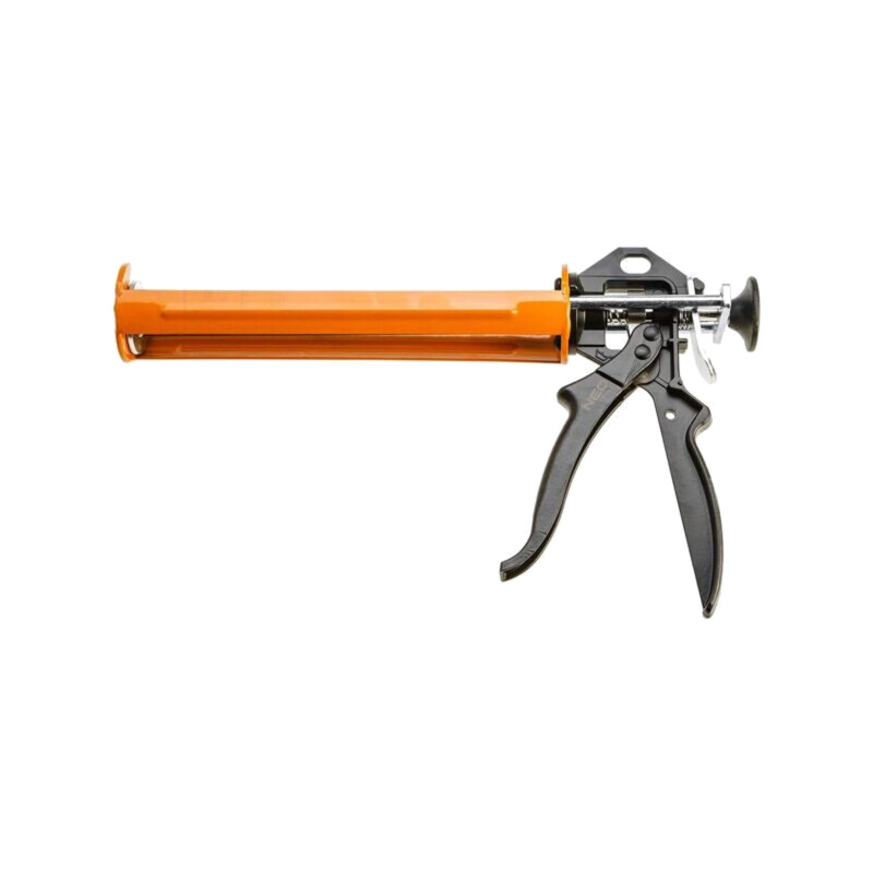 Pistol dozator; pentru siliconi,tuburi de 300ml; tablă de oţel